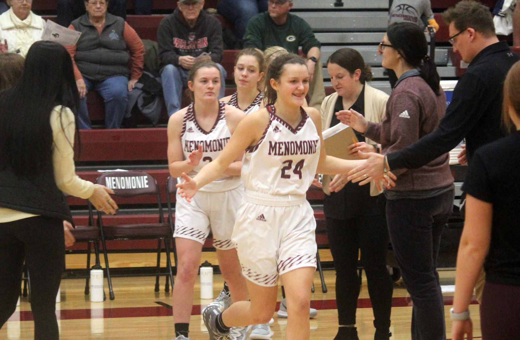 Chippewa Falls at Menomonie girls basketball 12-6-19